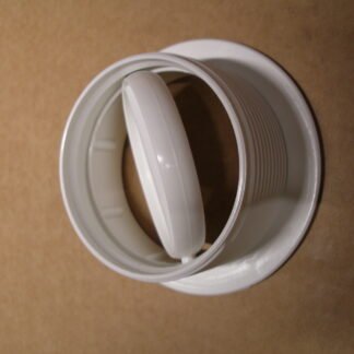 DUCTING FITTINGS - Duct Vent 65mm Flexible White